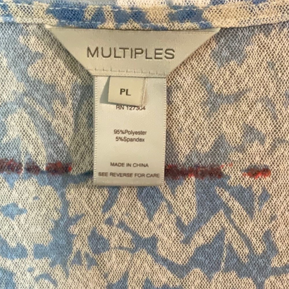 Multiples Sheer Open Front Cardigan - image 6